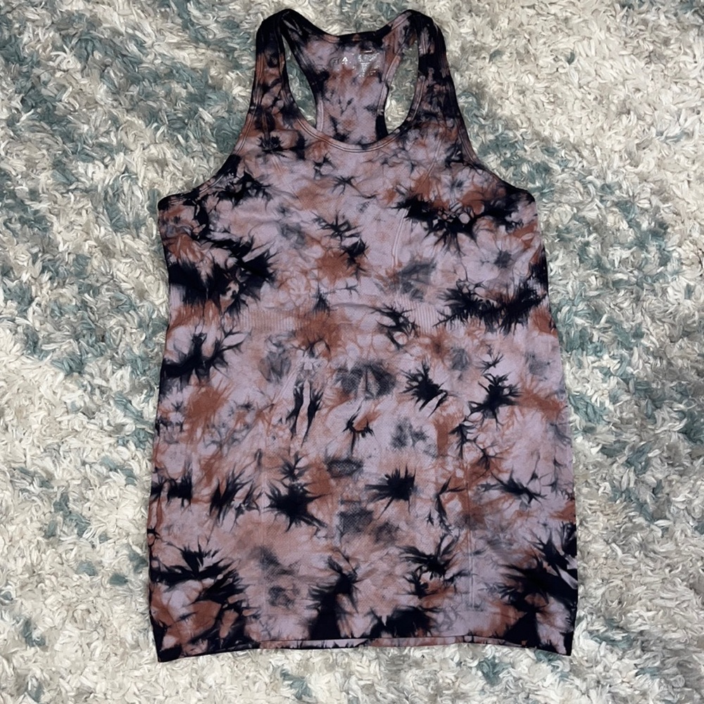 Zyia racer back tank tye-dye